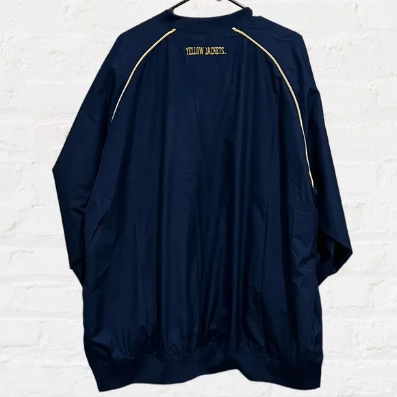 Team Edition Apparel Georgia Tech V-Neck Pullover Men’s Sz XXL - Picture 2 of 3